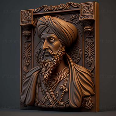 3D model Guru Hargobind (STL)